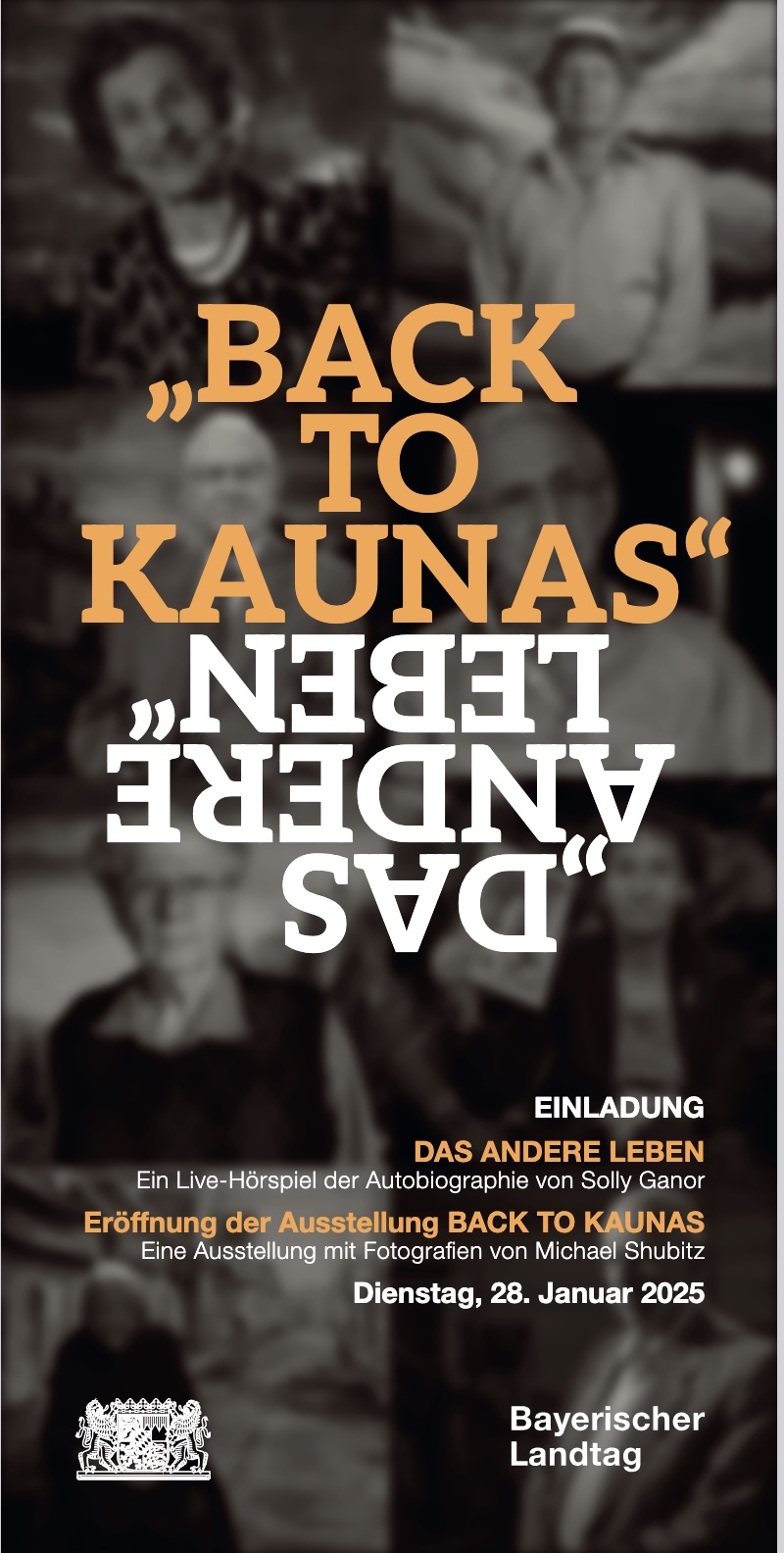 Landtag Einladung Poster